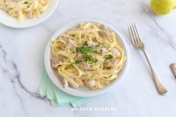 Rice Noodles Vs Egg Noodles No Fuss Noodles