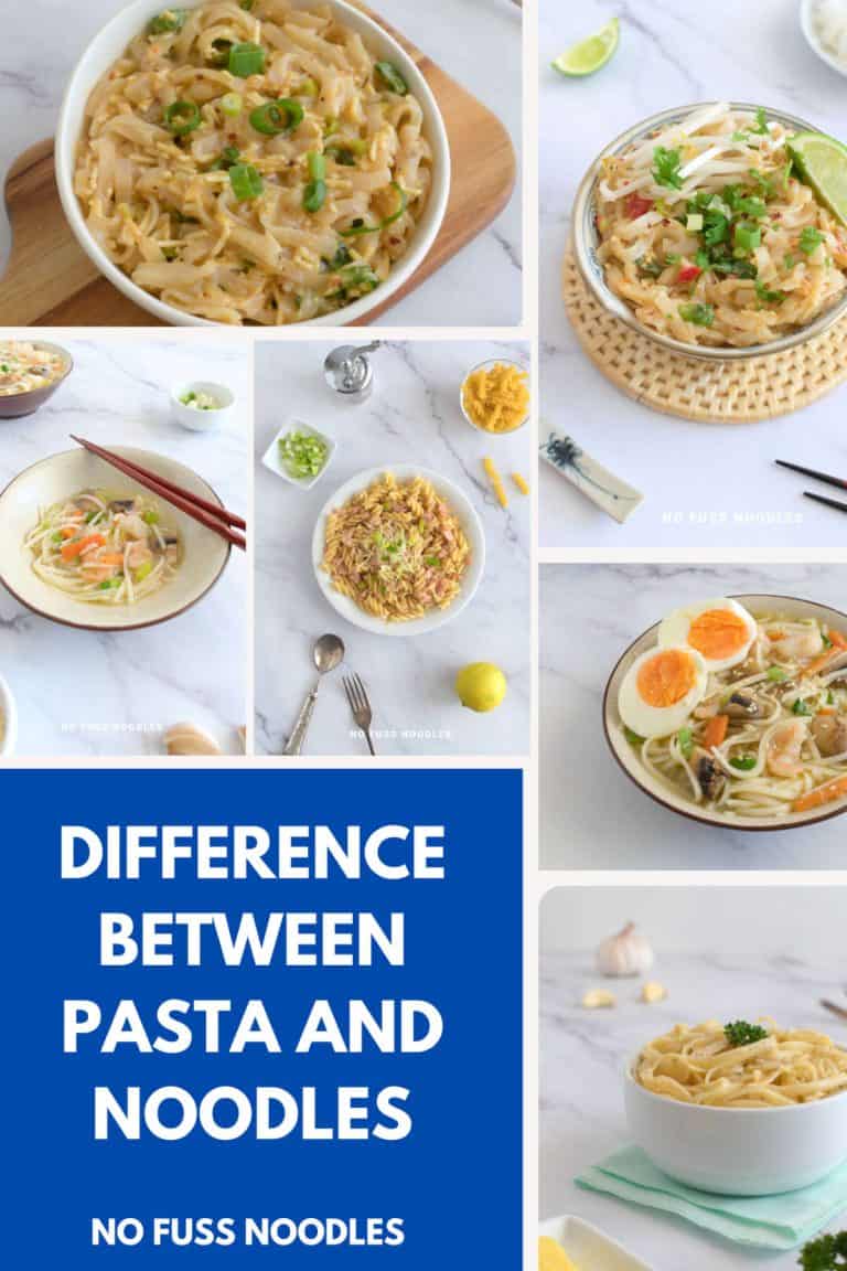 Difference Between Pasta and Noodles No Fuss Noodles